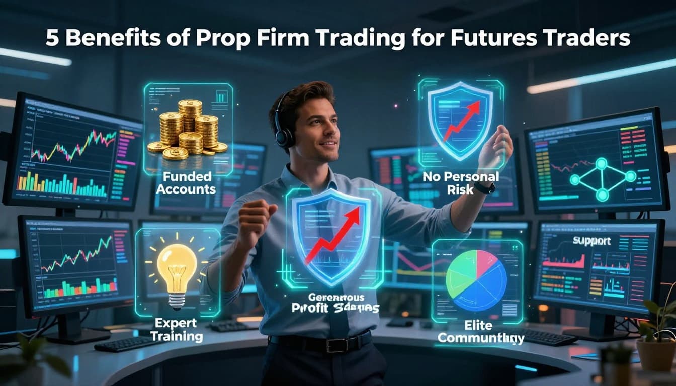 Why futures traders like prop firms 5 key benefits